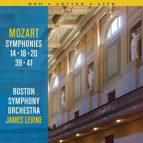 Levine: Mozart - Symphonies no.14, 18, 20, 39, 41 (24/88 FLAC)