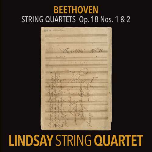 Lindsay String Quartet: Beethoven - String Quartets op.18 no.1 & 2 (FLAC)
