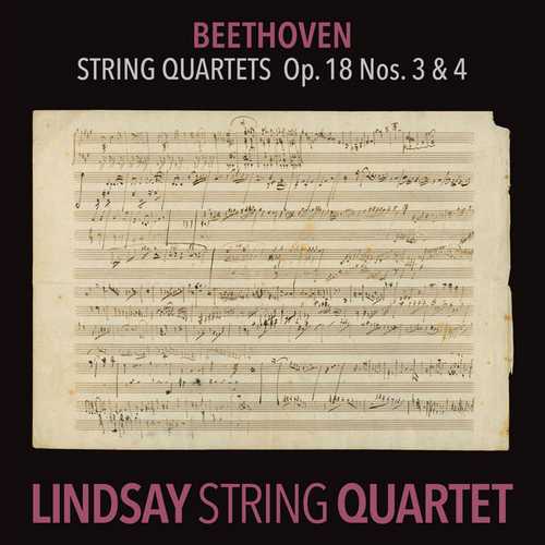 Lindsay String Quartet: Beethoven - String Quartets op.18 no.3 & 4 (FLAC)