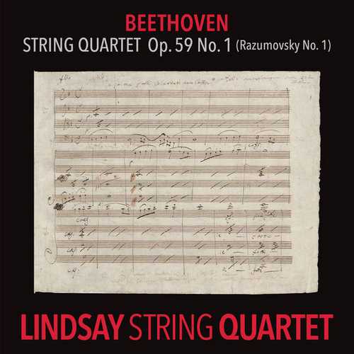 Lindsay String Quartet: Beethoven - String Quartets op.59 no.1 "Rasumovsky" (FLAC)