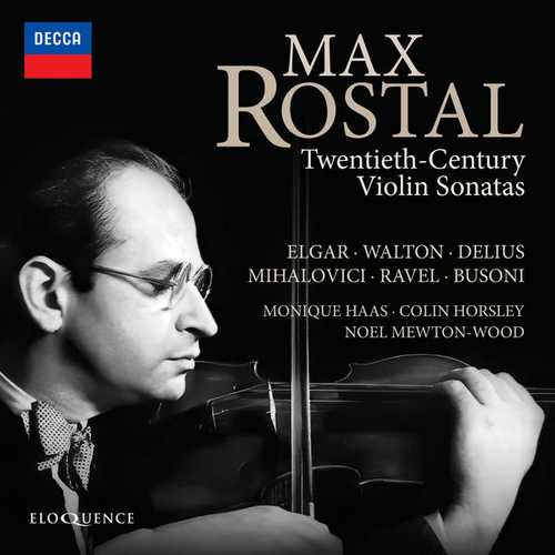 Max Rostal - Twentieth-Century Violin Sonatas (FLAC)