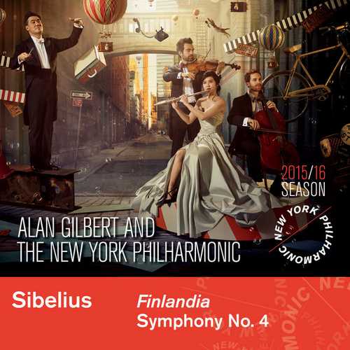 NYP 2015/16 Gilbert: Sibelius - Finlandia, Symphony no.4 (24/96 FLAC)