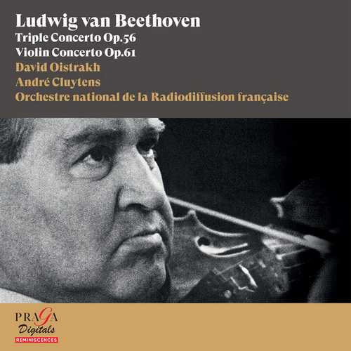 Oistrakh, Cluytens: Beethoven - Triple Concerto op.56, Violin Concerto op.61 (24/96 FLAC)