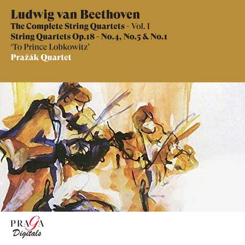 Pražák Quartet: Beethoven - The Complete String Quartets vol.1 (24/96 FLAC)