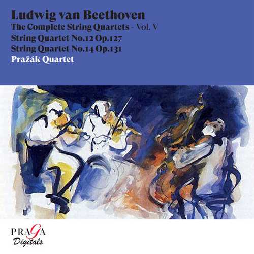 Pražák Quartet: Beethoven - The Complete String Quartets vol.5 (24/96 FLAC)