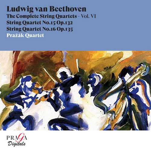Pražák Quartet: Beethoven - The Complete String Quartets vol.6 (24/96 FLAC)