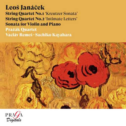 Pražák Quartet: Janáček - String Quartets no.1 & 2, Sonata for Violin and Piano (24/96 FLAC)
