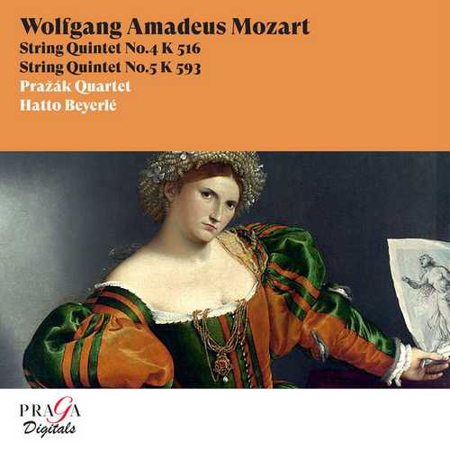 Pražák Quartet: Mozart - String Quintets no.4 & 5 (24/96 FLAC)