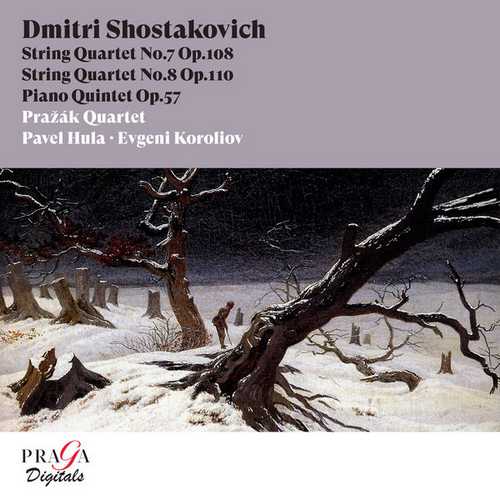 Pražák Quartet: Shostakovich - String Quartets no.7 & 8, Piano Quintet (24/96 FLAC)