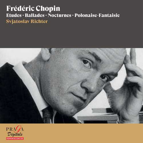 Richter: Chopin - Etudes, Ballades, Nocturnes, Polonaise-Fantaisie (24/96 FLAC)