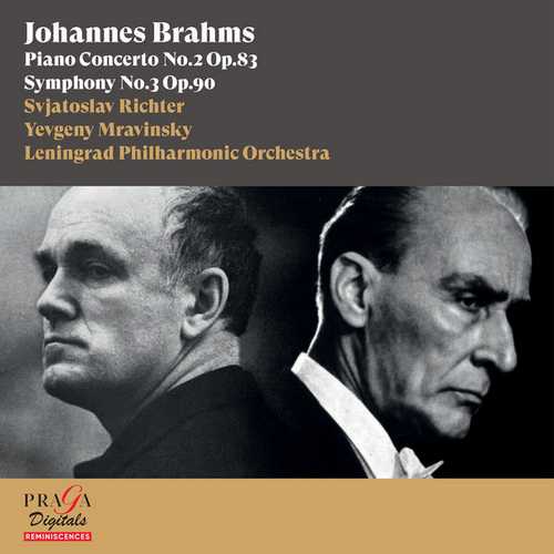 Richter, Mravinsky: Brahms - Piano Concerto no.2, Symphony no.3 (24/96 FLAC)
