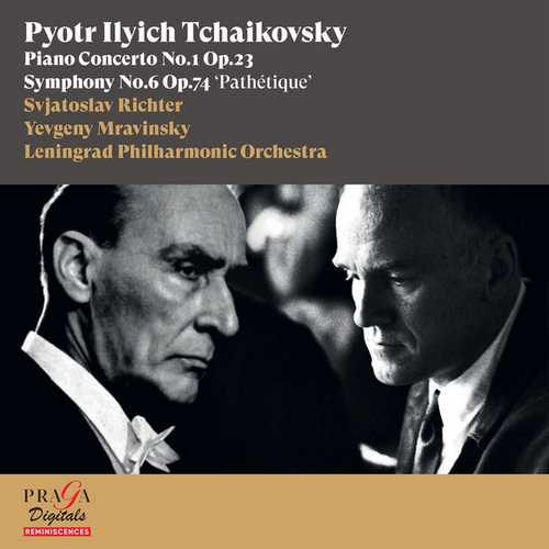 Richter, Mravinsky: Tchaikovsky - Piano Concerto no.1, Symphony no.6 (24/96 FLAC)