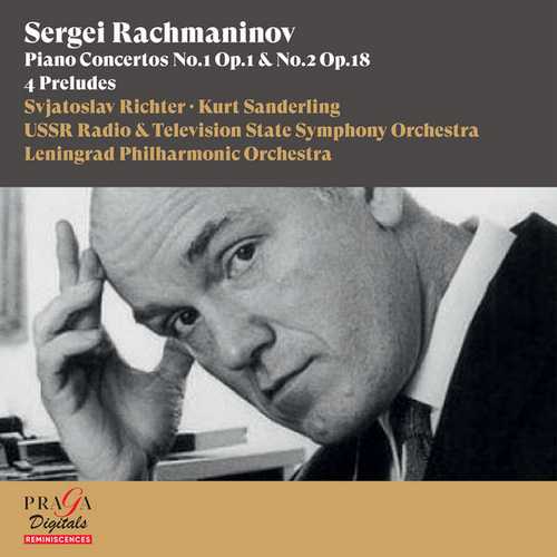 Richter: Rachmaninov - Piano Concertos no.1 & 2, 4 Preludes (24/96 FLAC)