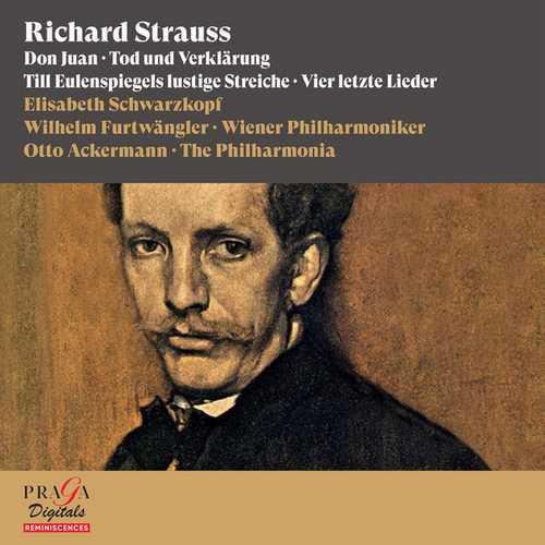 Schwarzkopf: Strauss - Don Juan, Tod und Verklärung, Till Eulenspiegels lustige Streiche, Vier letzte Lieder (24/96 FLAC)