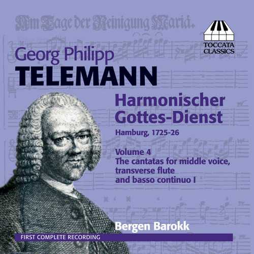Georg Philipp Telemann - Harmonischer Gottes-Dienst vol.4 (FLAC)