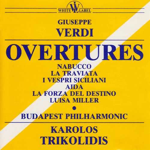 Trikolidis: Verdi - Overtures (FLAC)