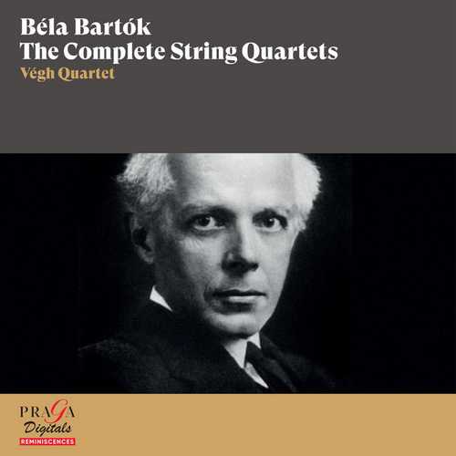 Végh Quartet: Béla Bartók - The Complete String Quartets (24/96 FLAC)