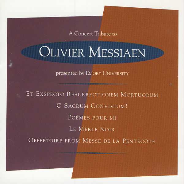 A Concert Tribute To Oliver Messiaen presented by Emory University (FLAC)