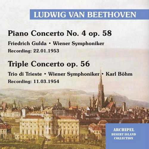 Gulda: Beethoven - Piano Concerto no.4; Böhm: Beethoven - Triple Concerto op. 58 (FLAC)