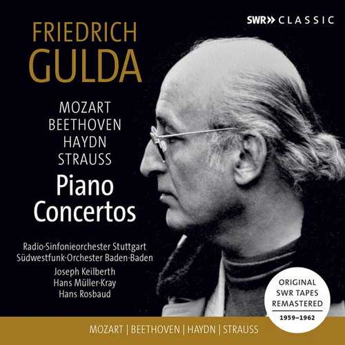 Friedrich Gulda: Mozart, Beethoven, Haydn, Strauss - Piano Concertos (FLAC)