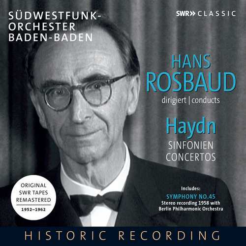 Hans Rosbaud conducts Haydn. Sinfonien, Concertos (FLAC)