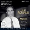 Hans Rosbaud conducts Mahler. Sinfonien (FLAC)