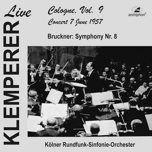 Klemperer Live. Cologne vol.9 (24/96 FLAC)