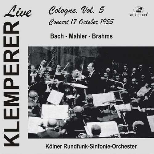Klemperer Live. Cologne vol.5 (24/96 FLAC)