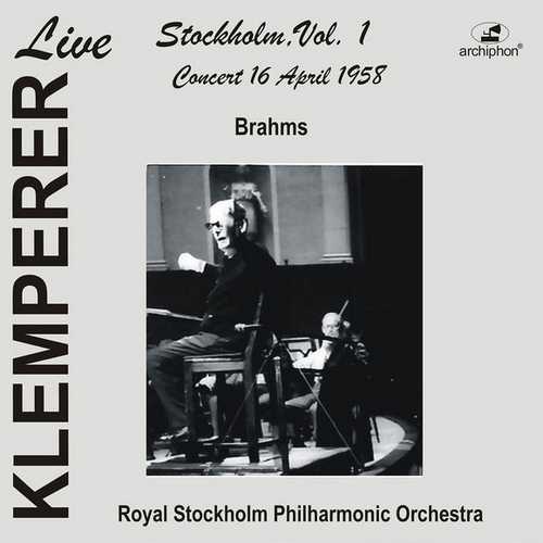 Klemperer Live. Stockholm vol.1 (FLAC)