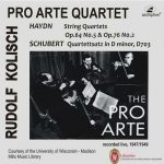 Pro Arte Quartet: Haydn, Schubert - String Quartets (FLAC)