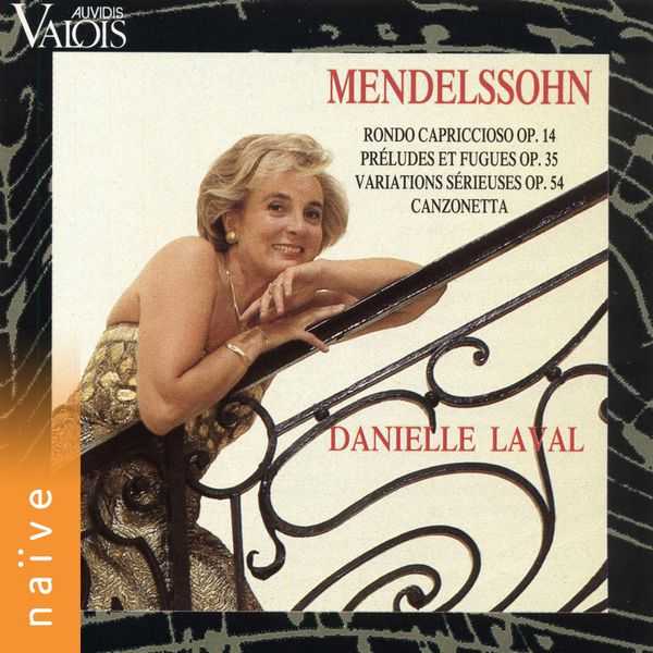 Laval: Mendelssohn - Rondo Capriccioso op.14, Préludes et Fugues op.35, Variations Sérieuses op.54, Canzonetta (FLAC)