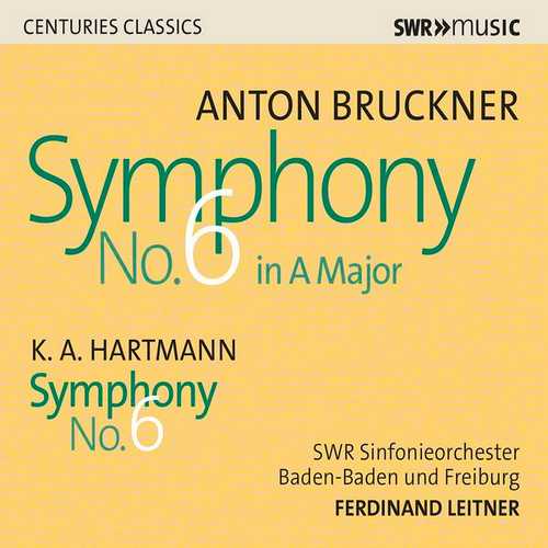 Leitner: Bruckner - Symphoniy no.6; Hartmann - Symphoniy no.6 (FLAC)