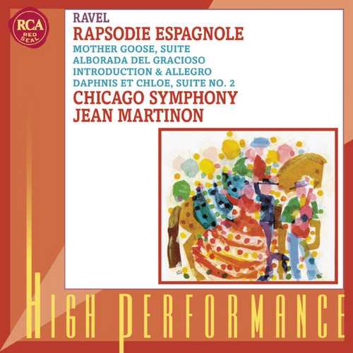Martinon: Ravel - Rapsodie Espagnole, Mother Goose, Alborada del Gracioso, Daphnis et Chloé (FLAC)