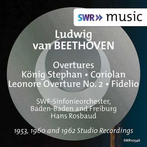 Rrosbaud: Beethoven - Overtures. 1953, 1960, 1962 Studio Recordings (FLAC)