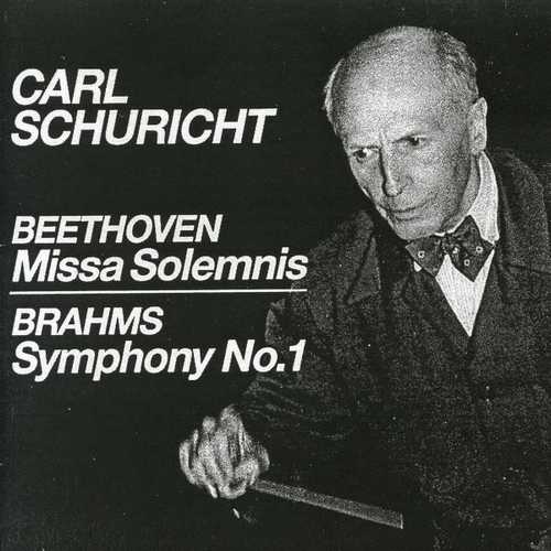 Schuricht: Beethoven - Missa Solemnis; Brahms - Symphony no.1 (FLAC)