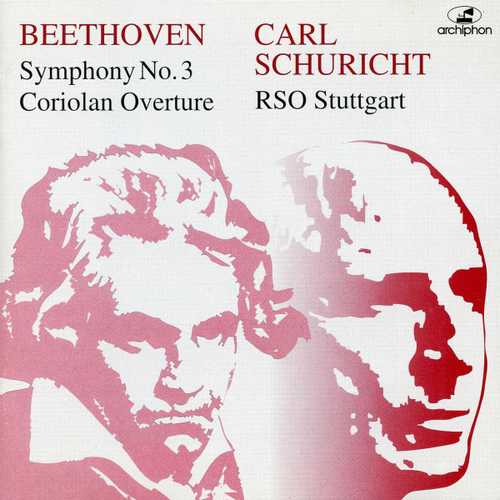 Schuricht: Beethoven - Symphony no.3, Coriolan Overture (FLAC)