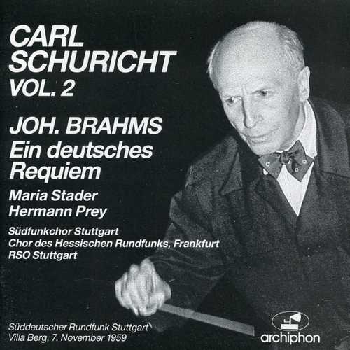 Schuricht: Brahms - Ein Deutsches Requiem (FLAC)