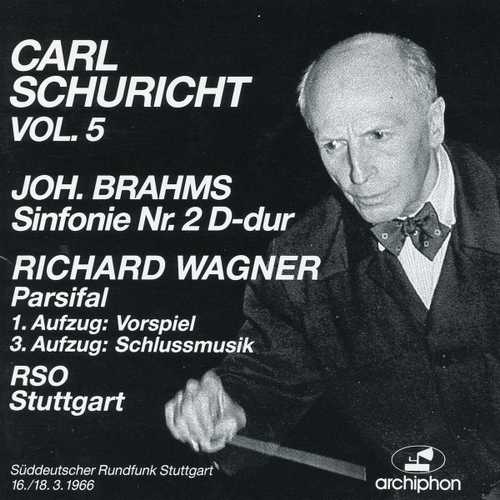 Schuricht: Brahms - Symphony no.2; Wagner - Parsifal (FLAC)