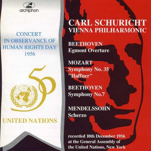 Carl Schuricht: Concert in Observance of Human Right Day 1956 (FLAC)