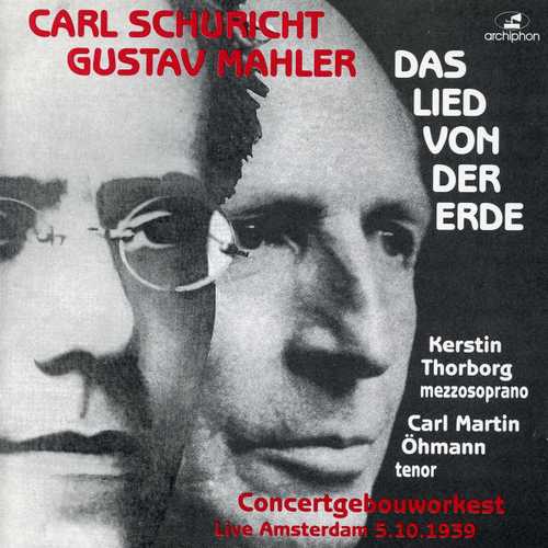 Schuricht: Mahler - Das Lied von der Erde (FLAC)