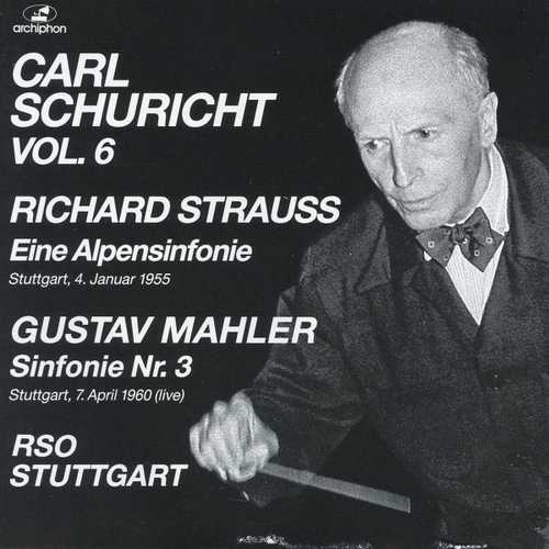 Schuricht: Strauss - Eine Alpensinfonie; Mahler - Symphony no.3 (FLAC)