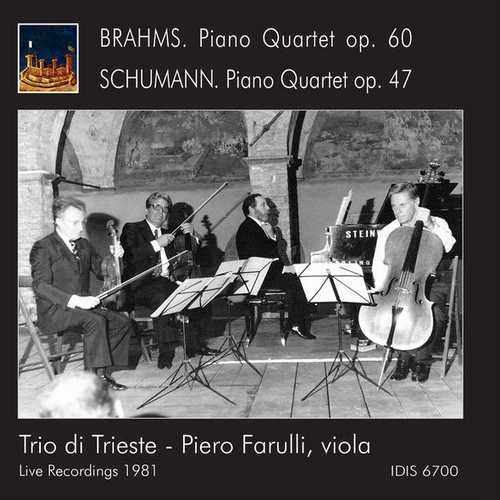 Trio di Trieste: Brahms - Piano Quartet no.3; Schumann - Piano Quartet op.47 (FLAC)