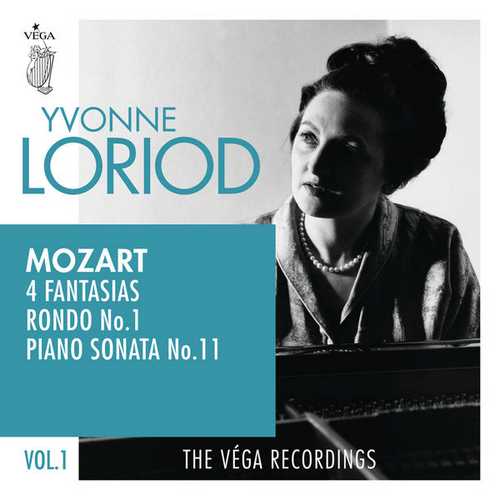 Loriod: Mozart - 4 Fantasias, Rondo no.1, Piano Sonata no.11 (FLAC)
