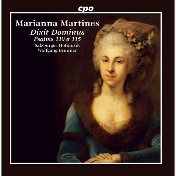 Wolfgang Brunner: Marianna Martines - Dixit Dominus, Psalms 110 & 115 (FLAC)