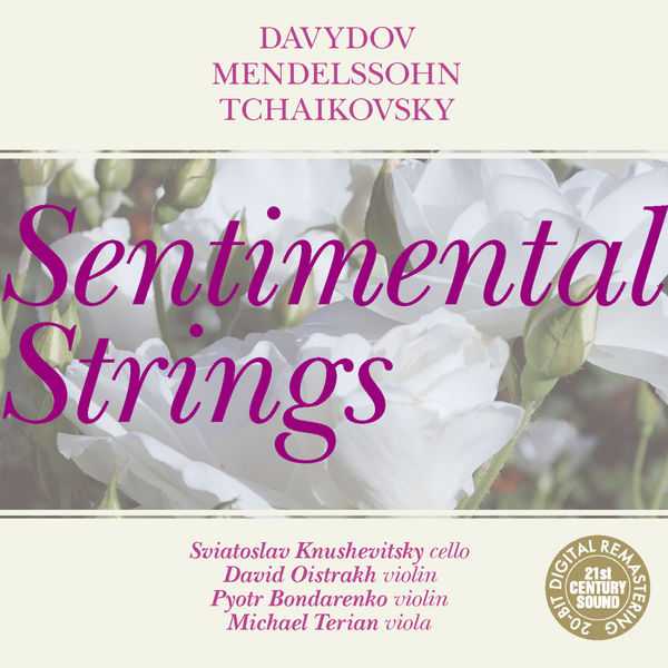 Davydov, Mendelssohn, Tchaikovsky - Sentimental Strings (FLAC)