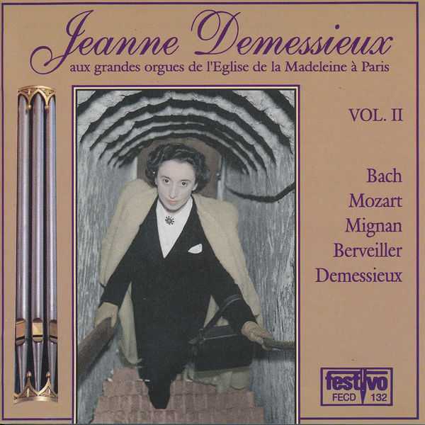 Jeanne Demessieux aux grandes orgues de l’Eglise de la Madeleine à Paris vol.2 (FLAC)