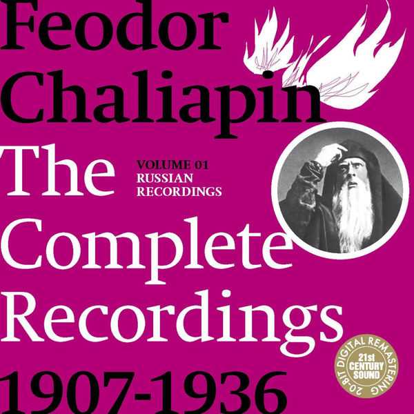 Feodor Chaliapin - The Complete Recordings 1907-1936 vol.01 (FLAC)