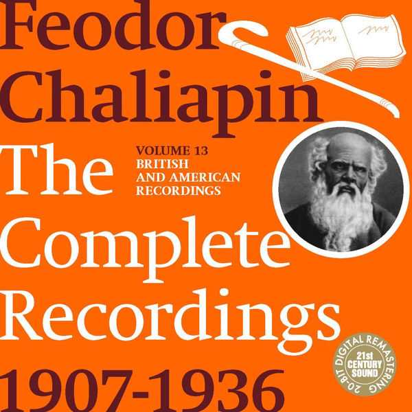 Feodor Chaliapin - The Complete Recordings 1907-1936 vol.13 (FLAC)