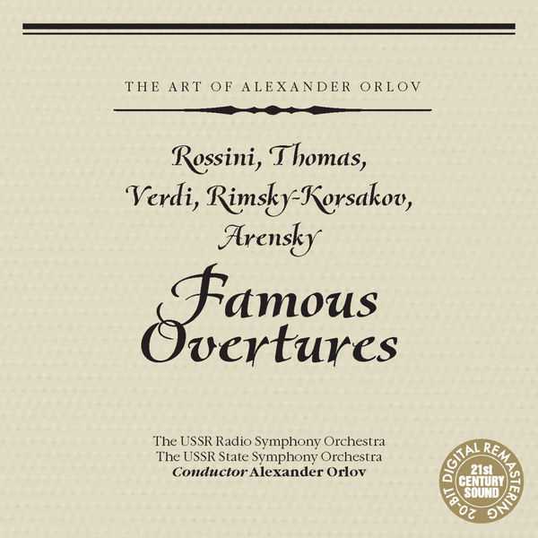 The Art of Alexander Orlov: Famous Overtures (FLAC)
