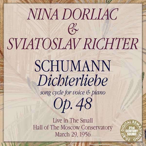 Nina Dorliac, Sviatoslav Richter: Schumann - Dichterliebe op.48 (FLAC)